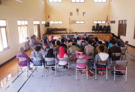 Karang Taruna Menerima Dana APBDes