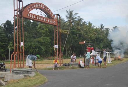 Kegiatan Kerja Bakti Dalam Rangka Memperingati HUT RI