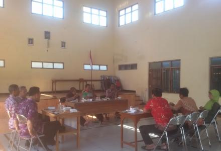 Rapat TPK dipimpin Langsung oleh Bapak Lurah Desa Gadingharjo