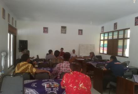 Musyawarah persiapan Lomba Desa se Kab Bantul