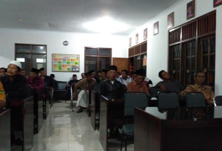 Rapat pelaksanaan Cor Blok jalan