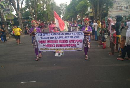 Gadingharjo mengikuti Festival Kesenian Yogyakarta