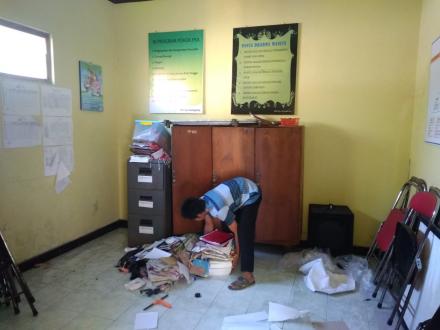 Persiapan Ruang Kerja Tim SID