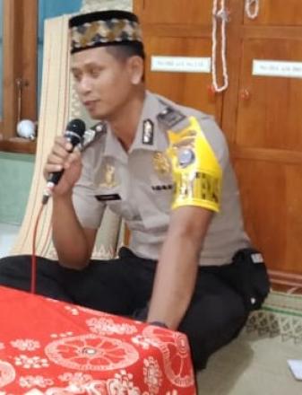 Himbauan dari Bhabinkamtibmas untuk Warga