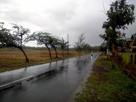 Awal Musim Penghujan Mulai Turun