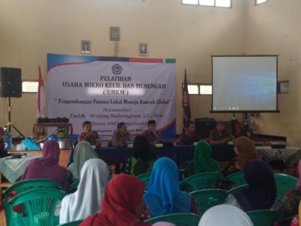 Pelatihan Usaha Mikro Kecil dan Menengah (UMKM)