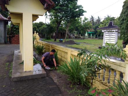 Persiapan dan Gladi Pelantikan Dukuh Merten Gadingharjo