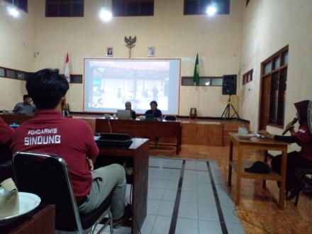 RAPAT POKDARWIS SINDUNG KALURAHAN GADINGHARJO