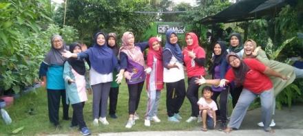Latihan Fashion Show lanjut Senam 