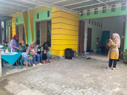 Peningkatan kesejahteraan keluarga. Penyuluhan Bina Keluarga Balita Pranti